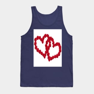 Hearts from a rose. Tank Top